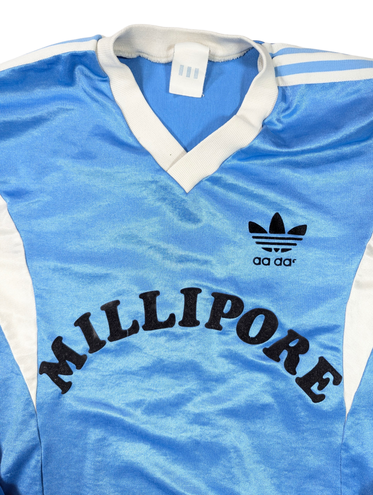 Merck Millipore Cork Player Issue adidas Home Football Jersey 1980s #8 (M) [Very Good]