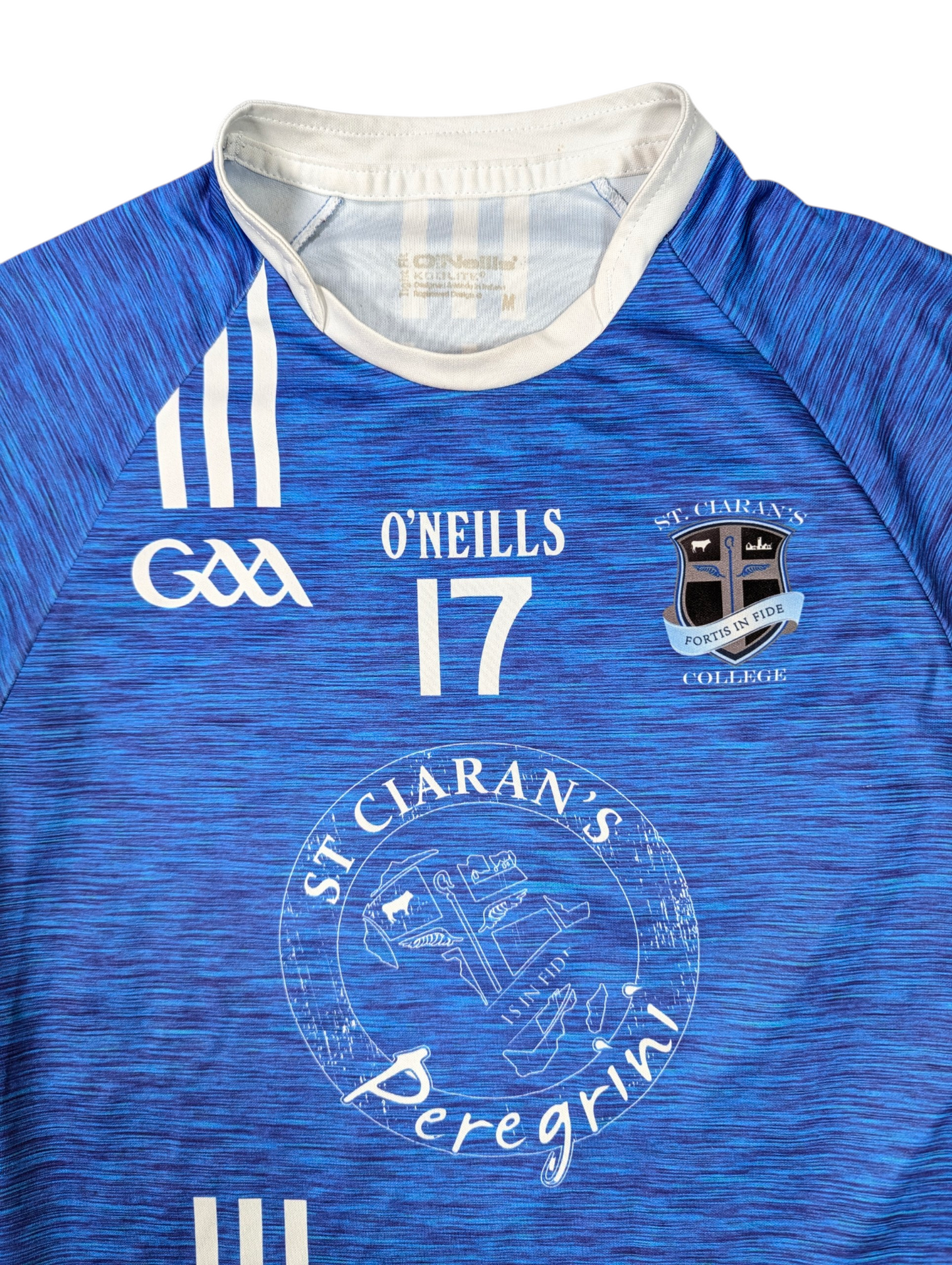St Ciarans College Player Issue O'Neills Home GAA Jersey 2010s #17 (M) [Good]