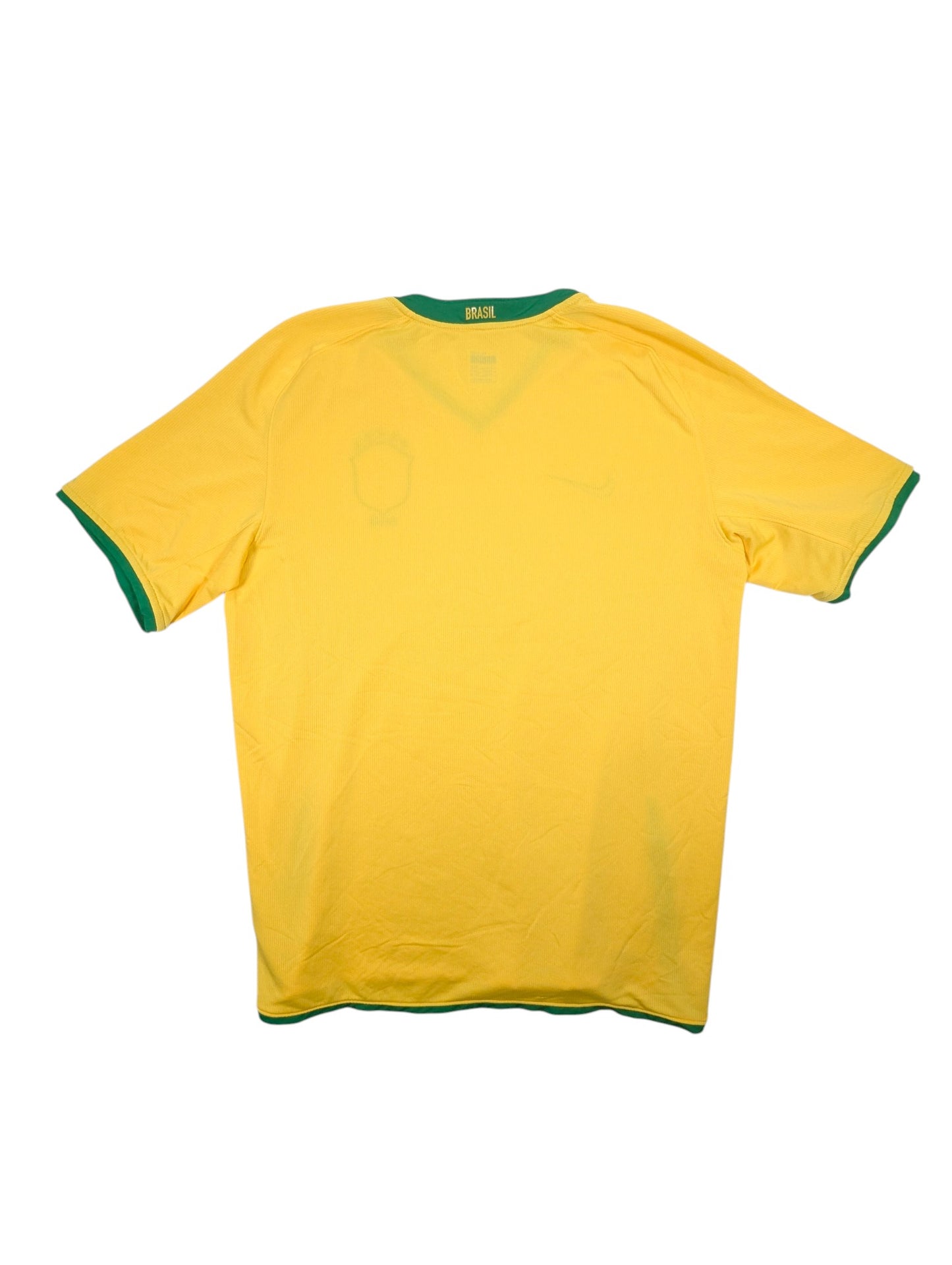 Brazil Nike Home Football Jersey 2008 (L) [Very Good]