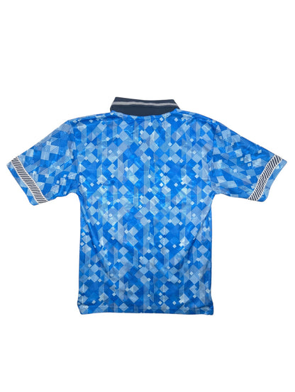 England Score Draw Away Football Jersey Retro 91 (S) [Excellent]