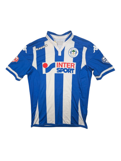 Wigan Athletic  2006 / 07 Football Jersey Kappa (M) Max Power #6 [Very Good]