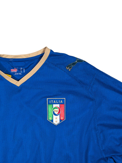 Italy 2008 / 09 Football Jersey Puma (XL)  [Fair]