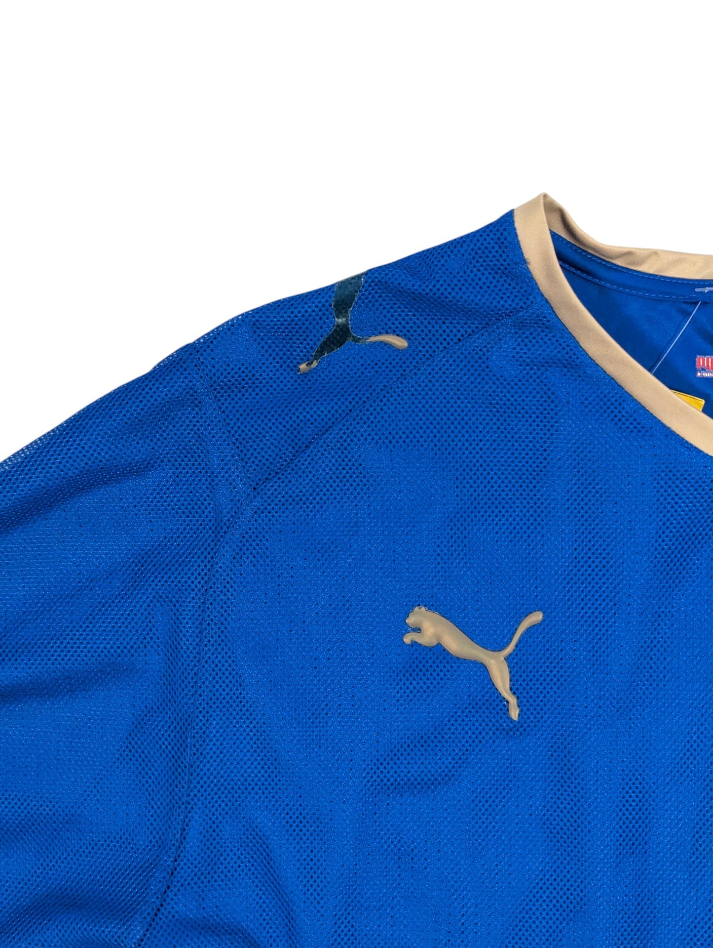 Italy 2008 / 09 Football Jersey Puma (XL)  [Fair]