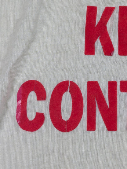 Vintage Player Issue Connolly Home GAA Jersey 1990s #4 (XL) [Fair]
