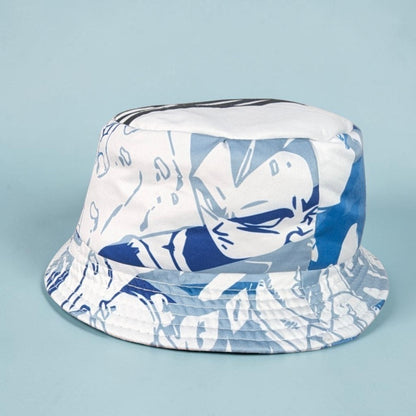 Japan ♻️ Upcycled Football Bucket Hat Retro Dragon Ball Z (S) [Excellent]