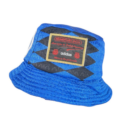 Argentina ♻️ Upcycled Football Bucket Hat 1994 Diego Maradona #10 (S) [Excellent]