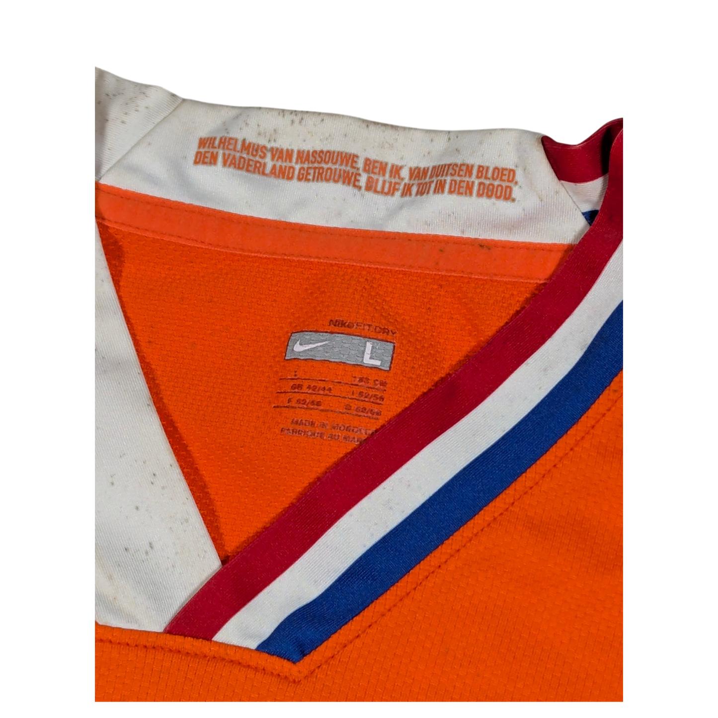Netherlands Nike Home Football Jersey 2008 (L) [Average]