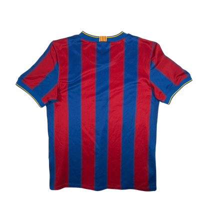 Barcelona Nike Home Football Jersey 2009 (S) [Very Good]
