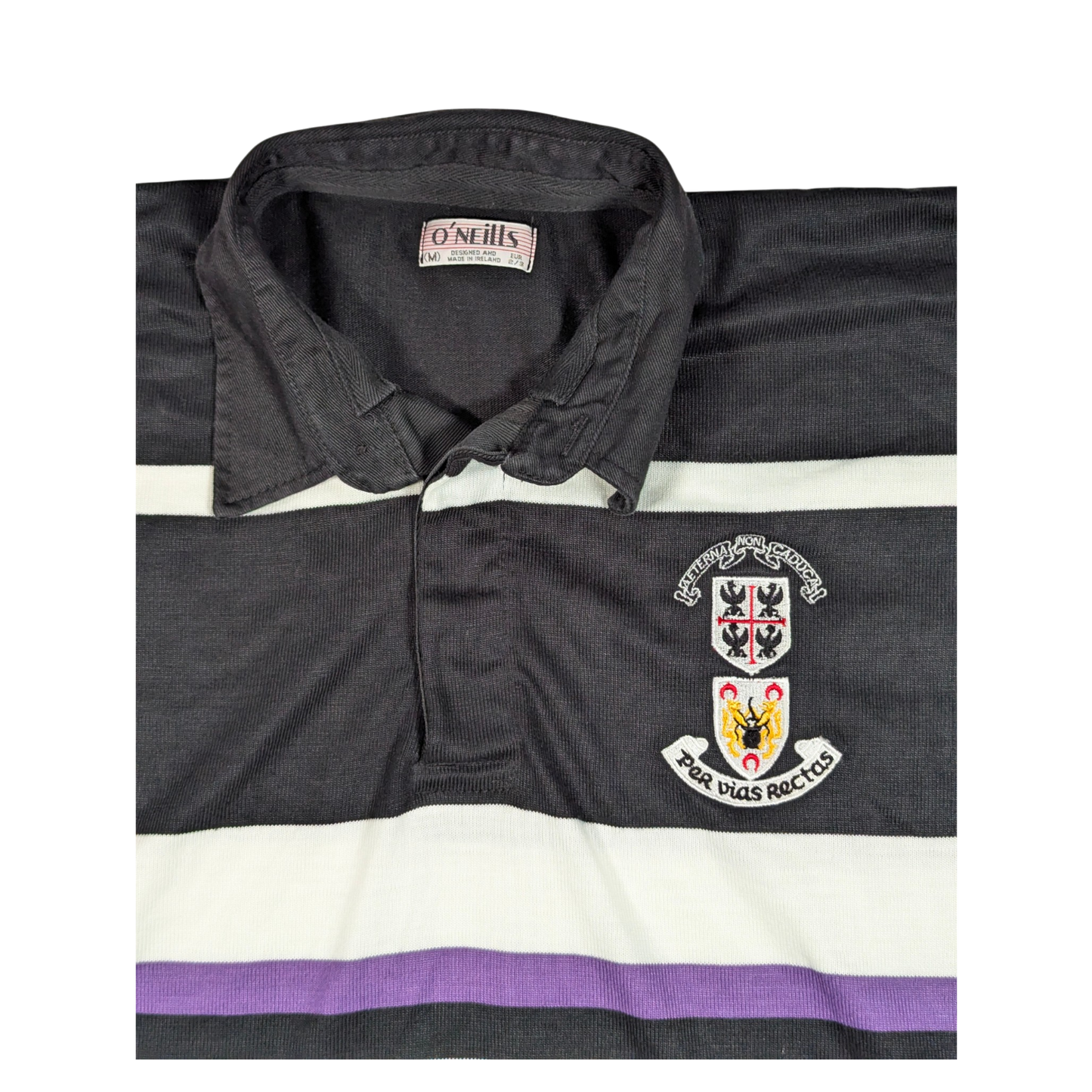 Clongowes - Belvedere College O'Neills Rugby Jersey 1999 (M) [Excellent]