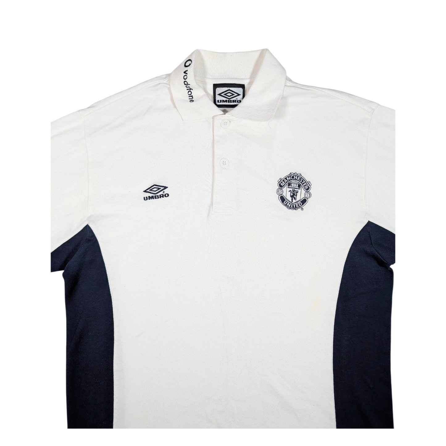 Manchester United Umbro Football Polo Shirt 2000 (S) [Good]