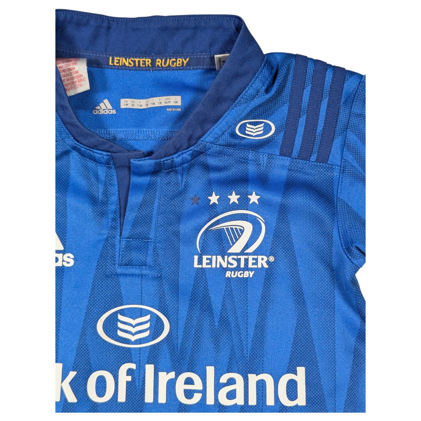 Leinster adidas Home Rugby Jersey 2018 (7-8 Years) [Fair]