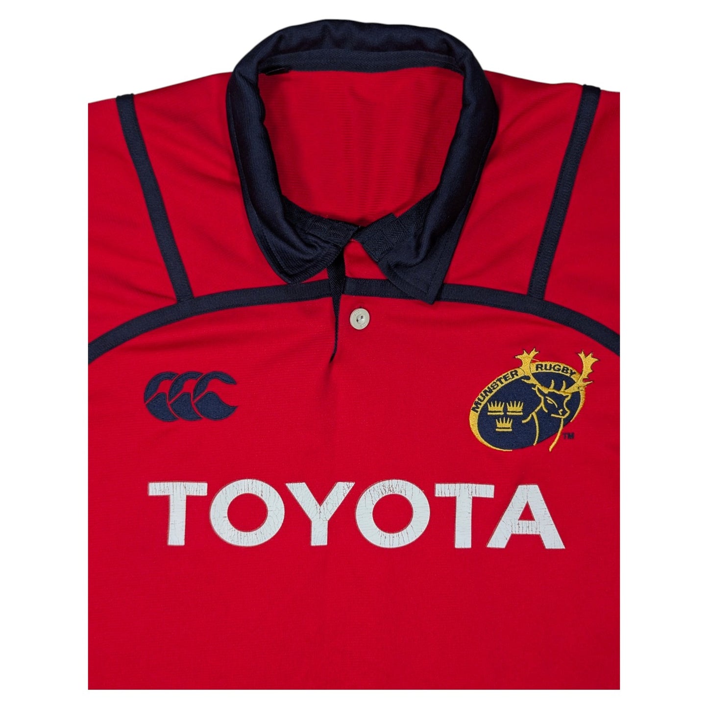 Munster Canterbury Home Rugby Jersey 2005 (L) [Good]