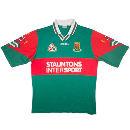 Mayo Player Issue O'Neills Home GAA Jersey 1998 #17 (XL) [Good]
