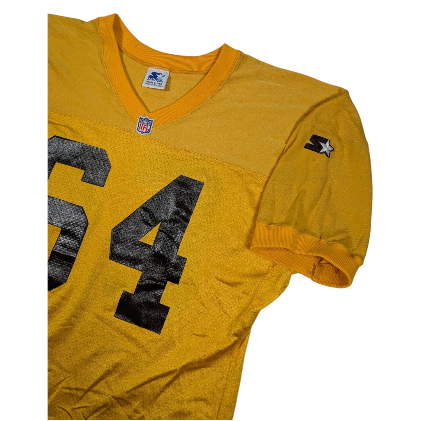 Pittsburgh Steelers Player Issue Starter American Football Jersey 1997 #64 (2XL) [Very Good]