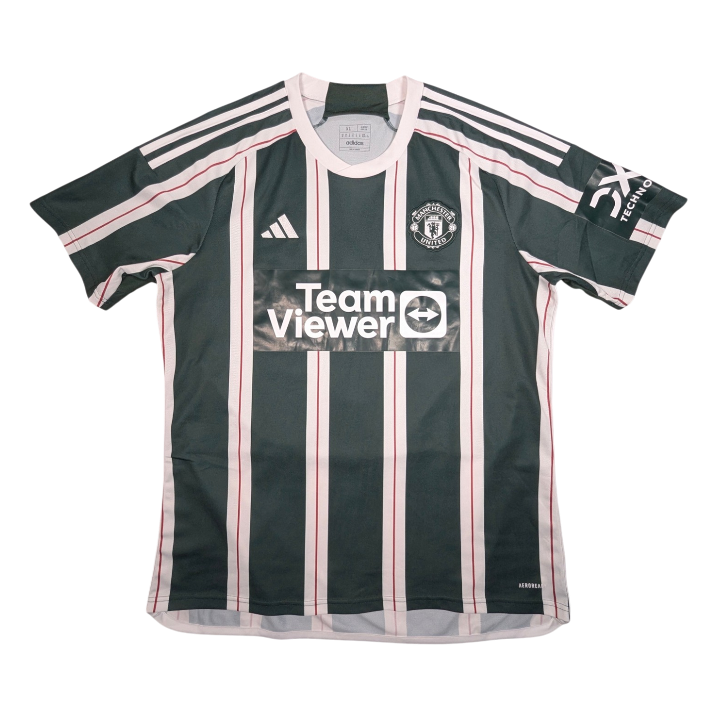Manchester United adidas Away Football Jersey 2023 Casemiro #18 (XL) [Excellent]