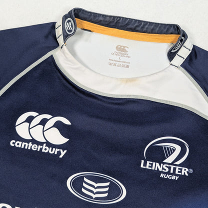 Leinster Canterbury Home Rugby Jersey 2010 (L) [Fair]