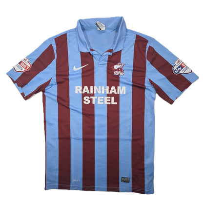 Scunthorpe United Nike Home Football Jersey 2013 Paddy Madden #27 (L) [Fair]
