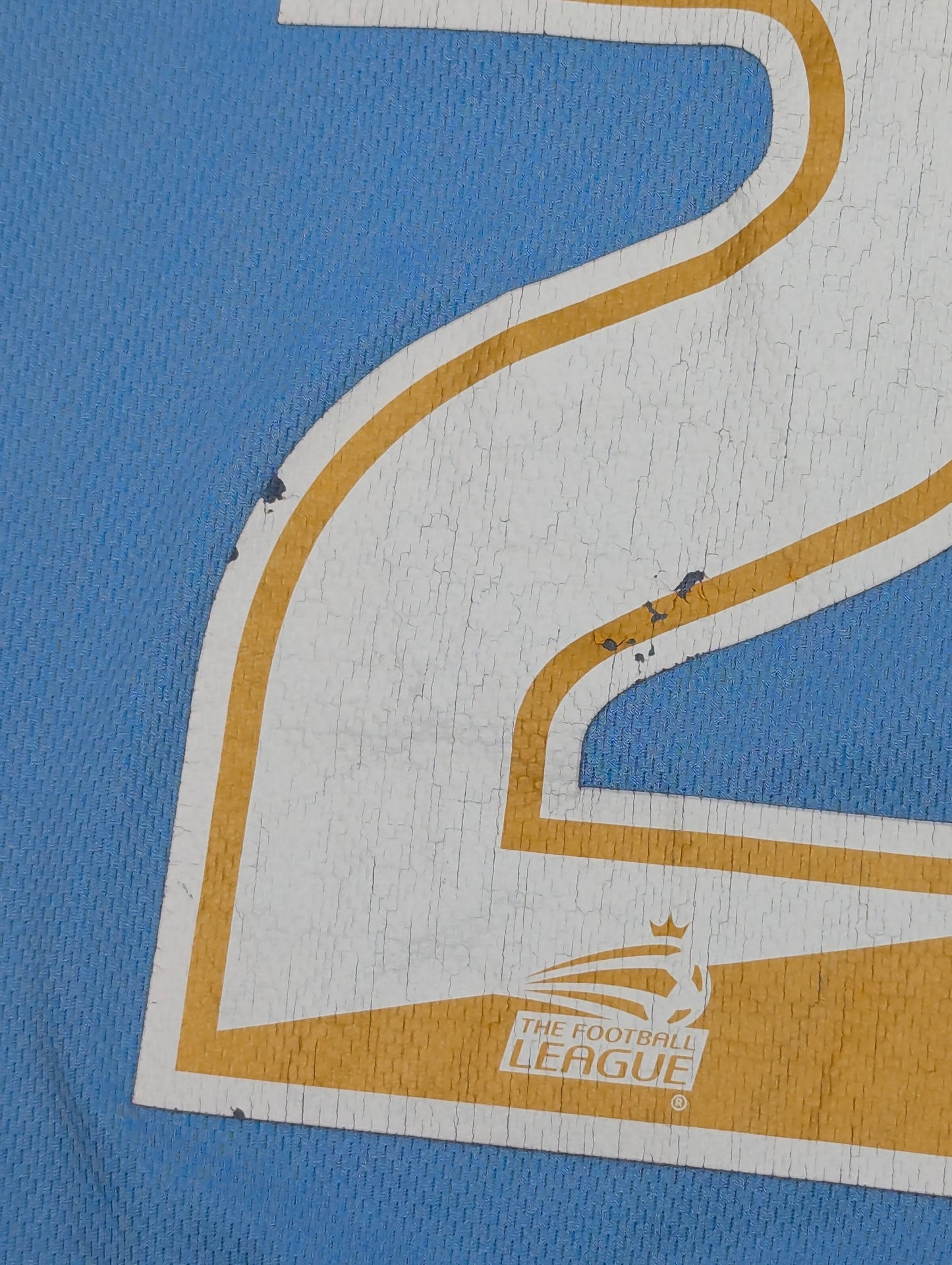 Scunthorpe United Nike Home Football Jersey 2013 Paddy Madden #27 (L) [Fair]
