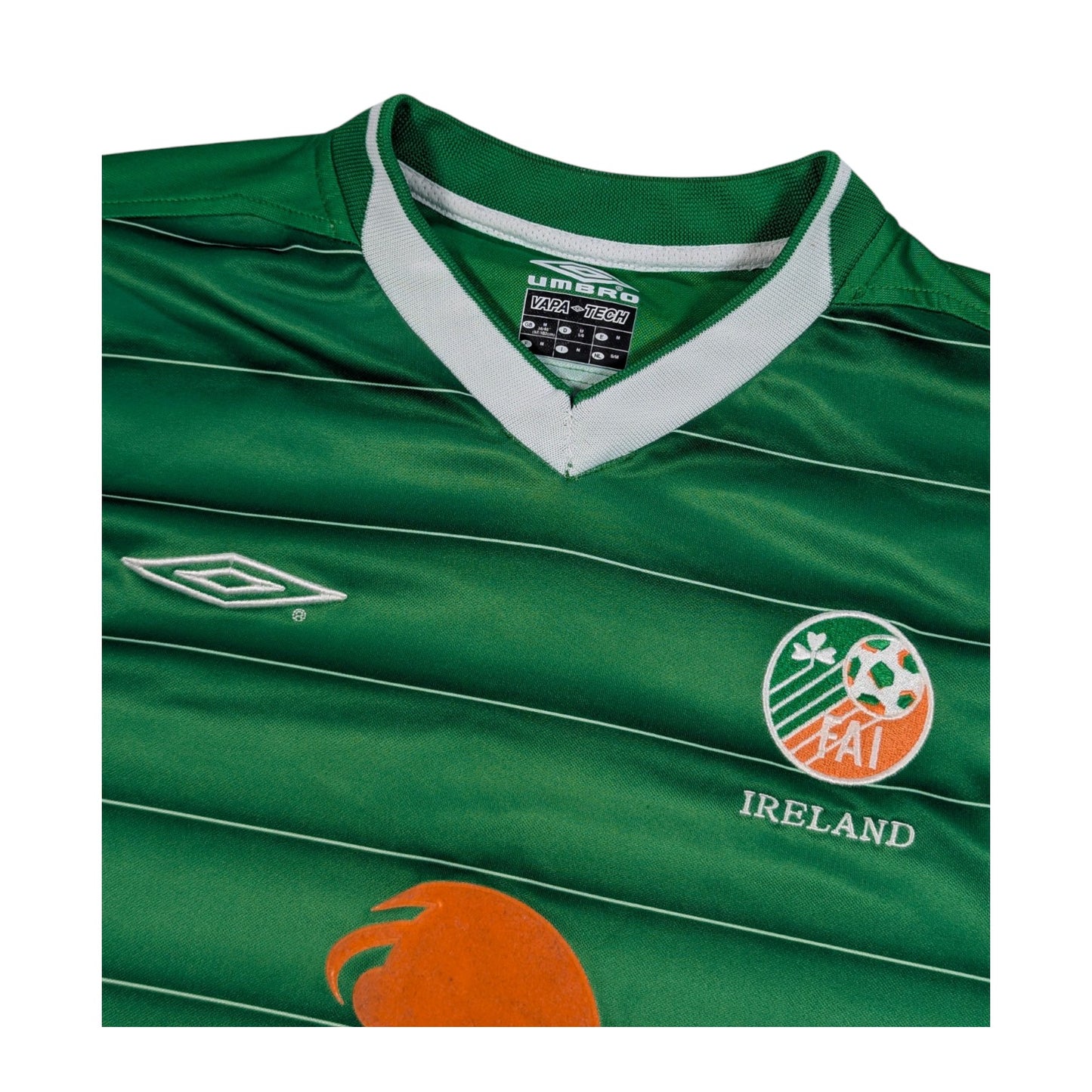 Republic of Ireland Umbro Home Football Jersey 2003 (M) [Good]
