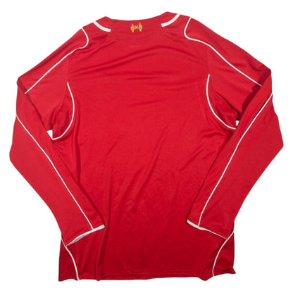 Liverpool Warrior Home Football Jersey 2014 (M) [Good]