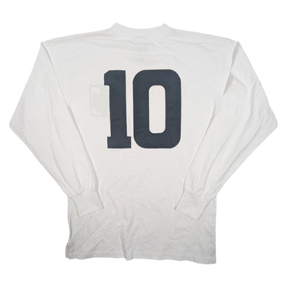 Fulham Score Draw Home Football Jersey Retro #10 (S) [Good]