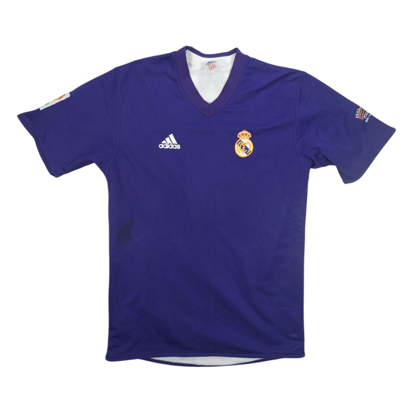 Real Madrid adidas Away Football Jersey 2001 Roberto Carlos #3 (XS) [Fair]