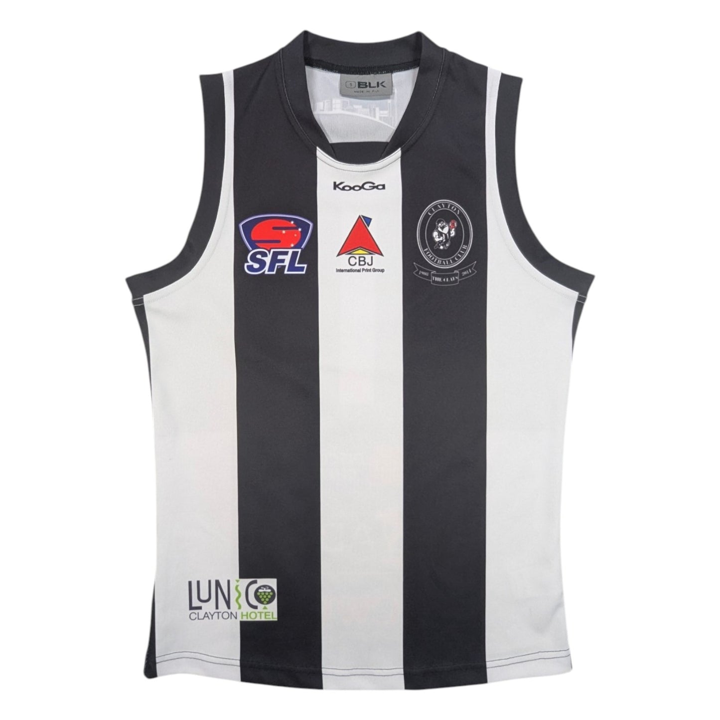 Clayton Football Club KooGa Home Aussie Rules Jersey 2020s #1 (S) [Excellent]