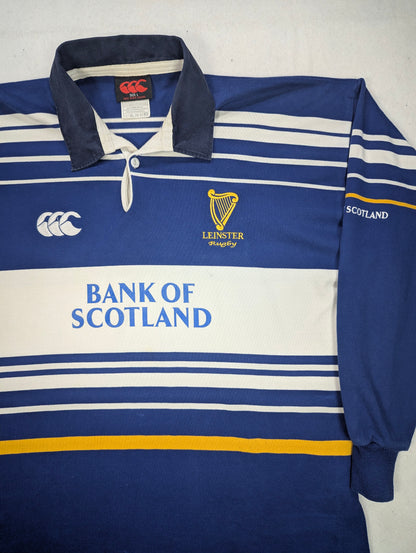 Leinster Canterbury Home Rugby Jersey 2001 (L) [Good]