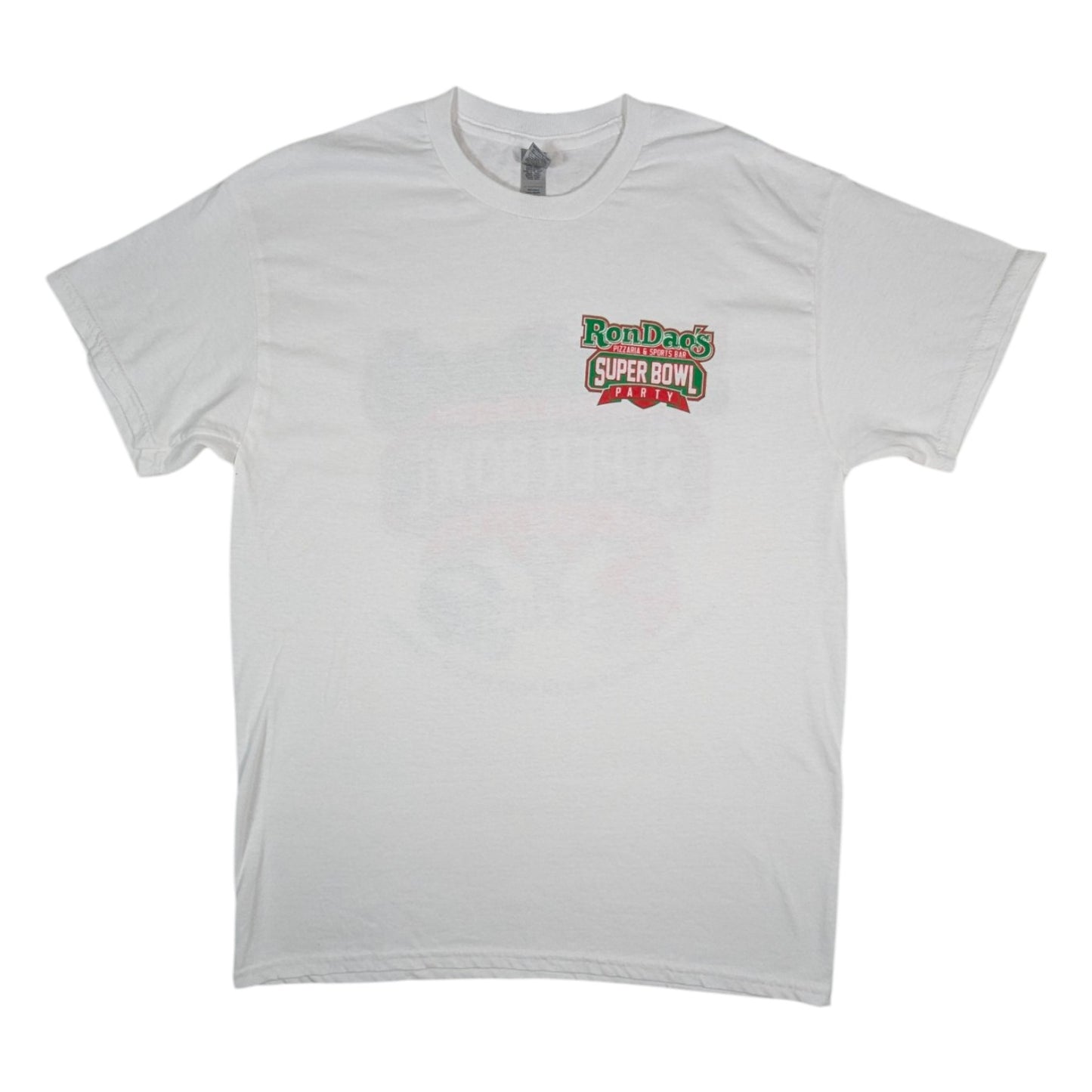 Kansas City Chiefs v Philadelphia Eagles Gildan American Football T-Shirt 2023 (M) [Excellent]