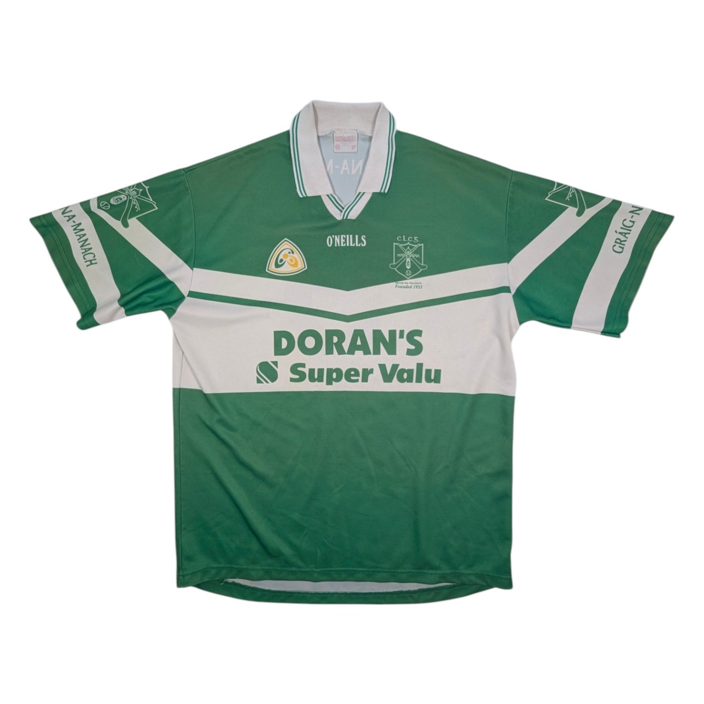 Graiguenamanagh Player Issue O'Neills Home GAA Jersey 2000s #9 (XL) [Good]