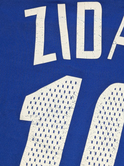 France adidas Home Football Jersey 2002 Zidane #10 (XL) [Good]
