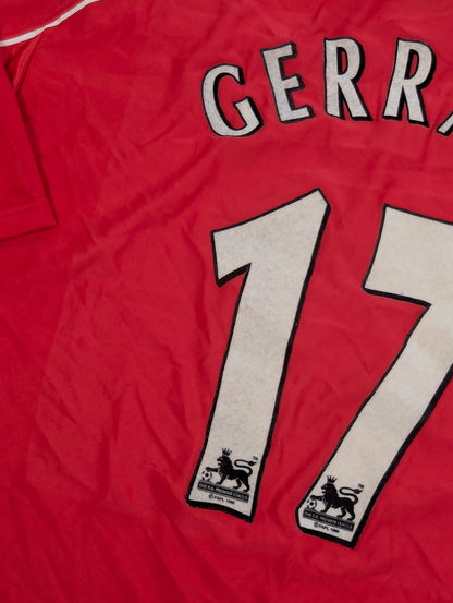 Liverpool Reebok Home Football Jersey 2000 Gerrard #17 (2XL) [Fair]