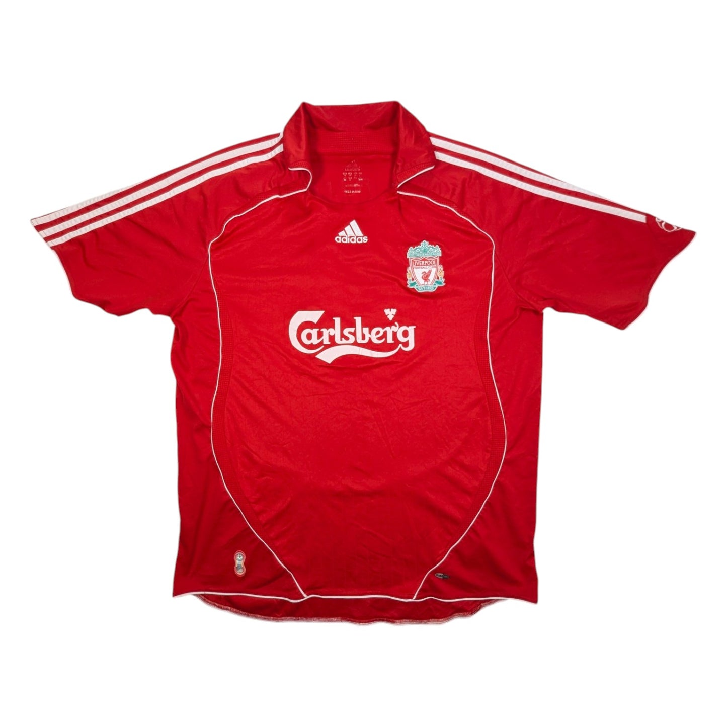 Liverpool adidas Home Football Jersey 2006 Alonso #14 (2XL) [Fair]