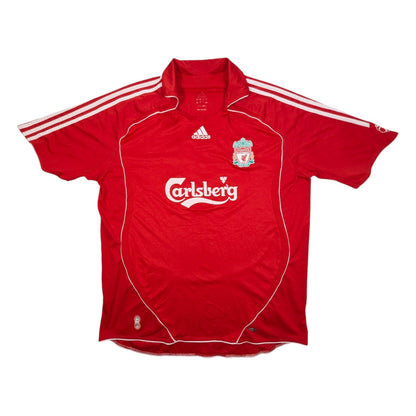 Liverpool adidas Home Football Jersey 2006 Alonso #14 (2XL) [Fair]