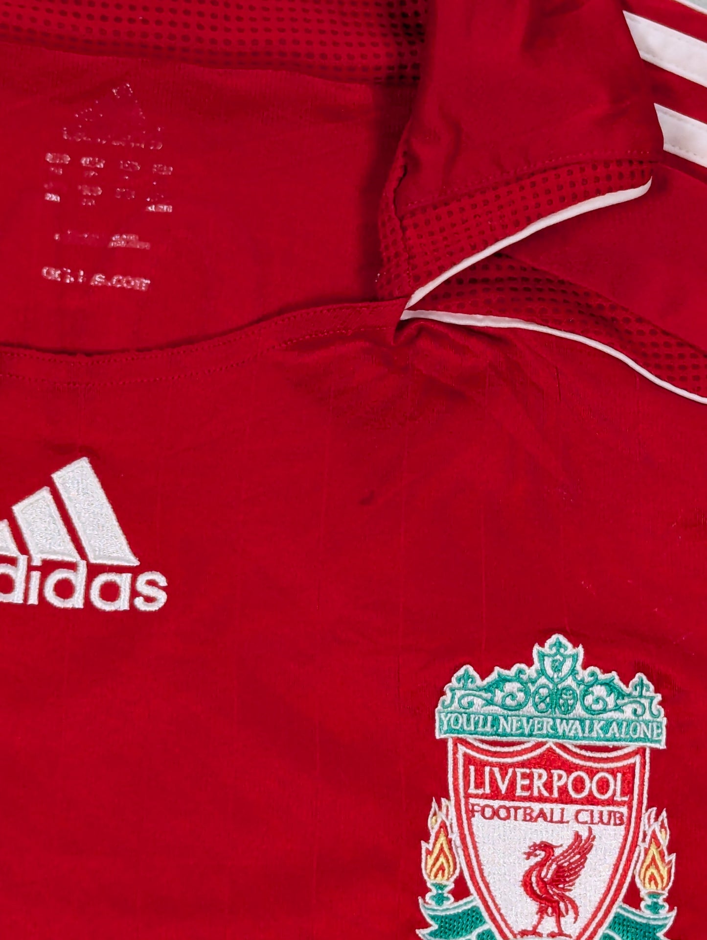 Liverpool adidas Home Football Jersey 2006 Alonso #14 (2XL) [Fair]