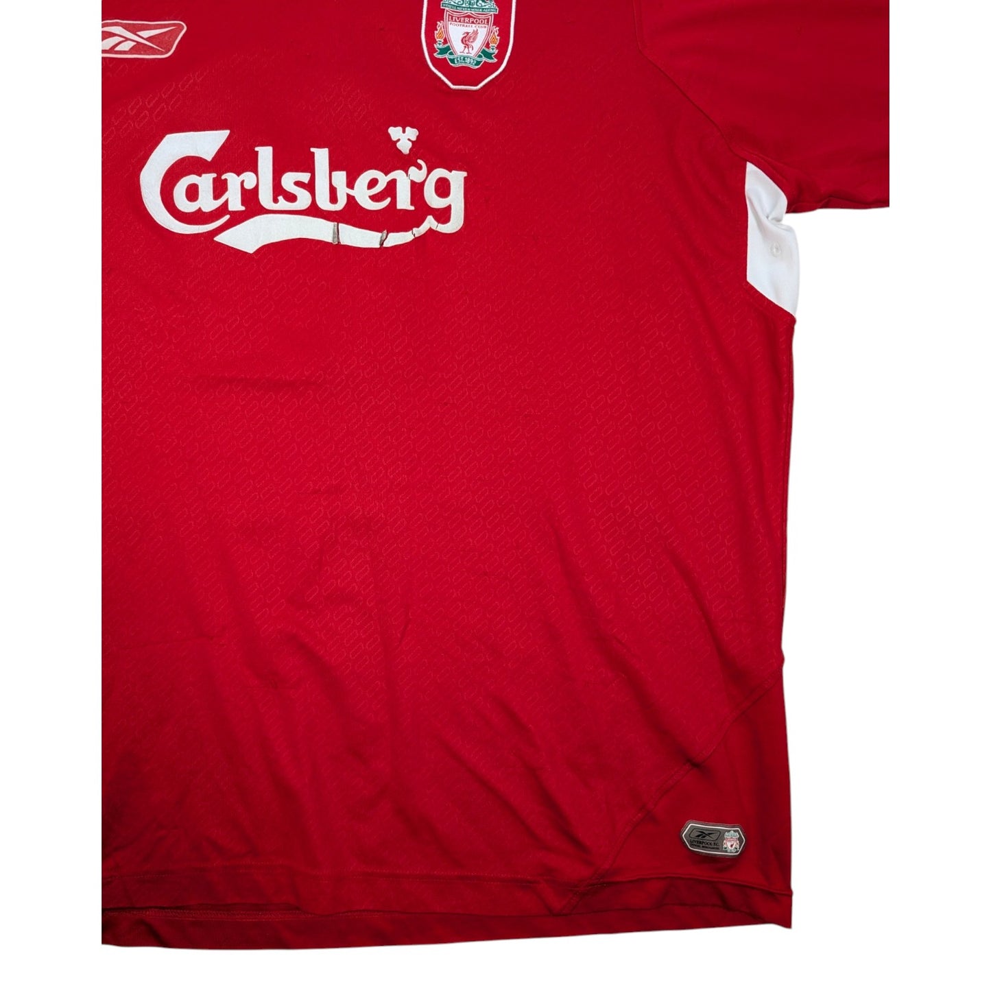 Liverpool Reebok Home Football Jersey 2004 Alonso #14 (2XL) [Average]