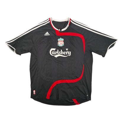 Liverpool adidas Football Jersey 2007 Agger #5 (2XL) [Good]