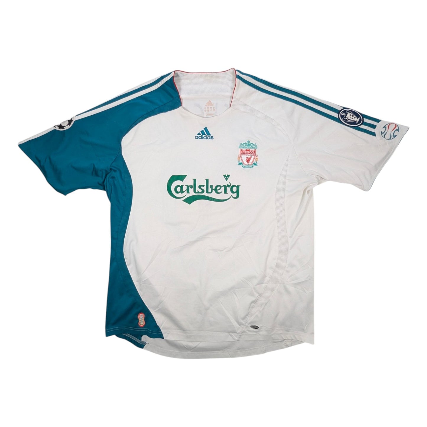 Liverpool adidas Away Football Jersey 2006 Mascherano #20 (2XL) [Fair]