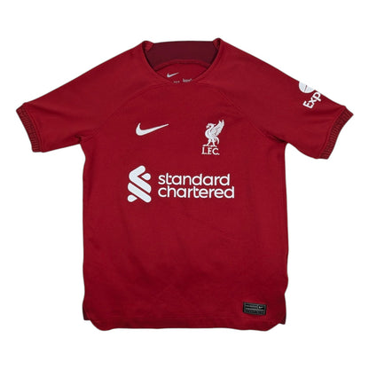 Liverpool Nike Home Football Jersey 2022 Diaz #23 (7-8 Years) [Fair]