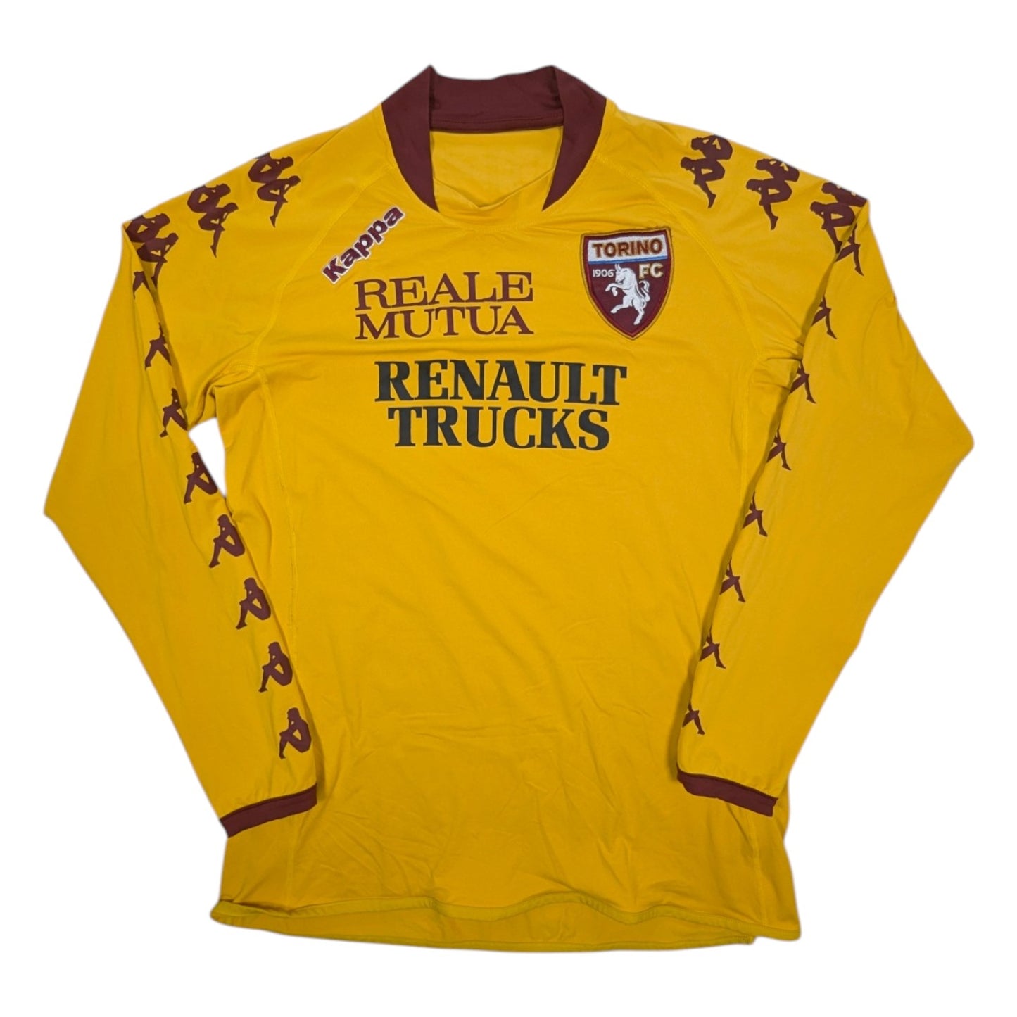 Torino Kappa Goalkeeper Football Jersey 2008 Sereni #1 (L) [Good]