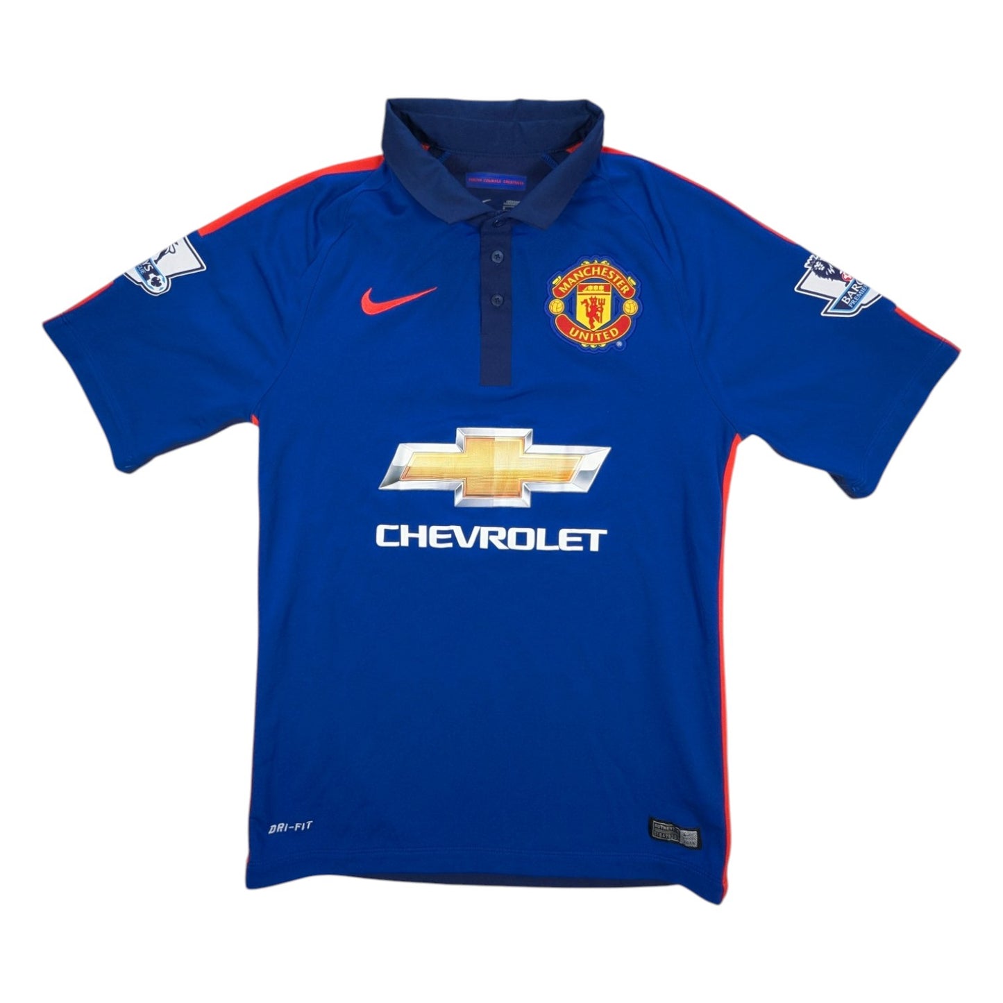 Manchester United Nike Away Football Jersey 2014 Shaw #3 (S) [Good]
