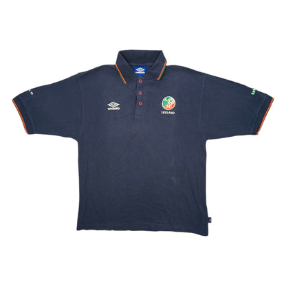 Republic of Ireland Umbro Football Polo Shirt 1999 (L) [Good]