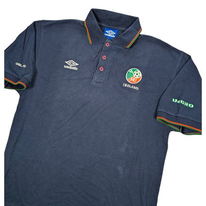 Republic of Ireland Umbro Football Polo Shirt 1999 (L) [Good]