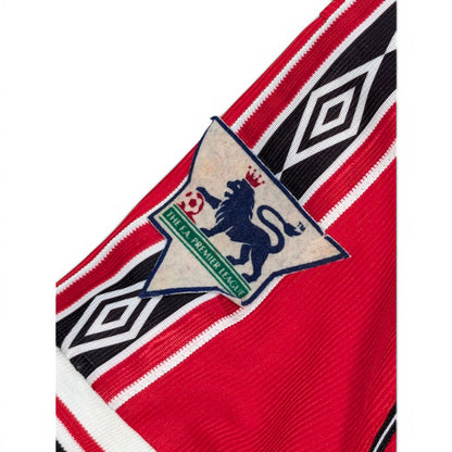 Manchester United Umbro Home Football Jersey 1998 Butt (XL) [Very Good]