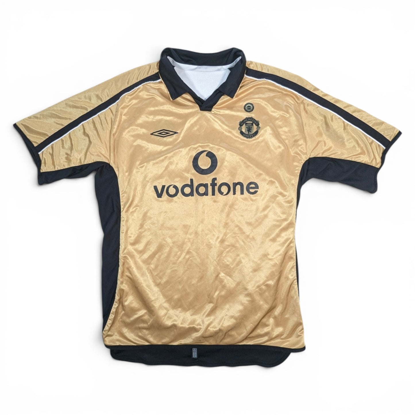 Manchester United Umbro Away Football Jersey 2001 (XL) [Fair]