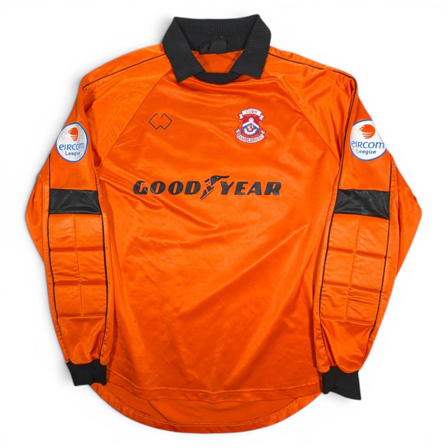Cobh Ramblers Player Issue Errea Goalkeeper Football Jersey 2005 #18 (XL) [Average]