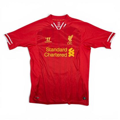Liverpool Warrior Home Football Jersey 2013 Agger #5 (M) [Good]