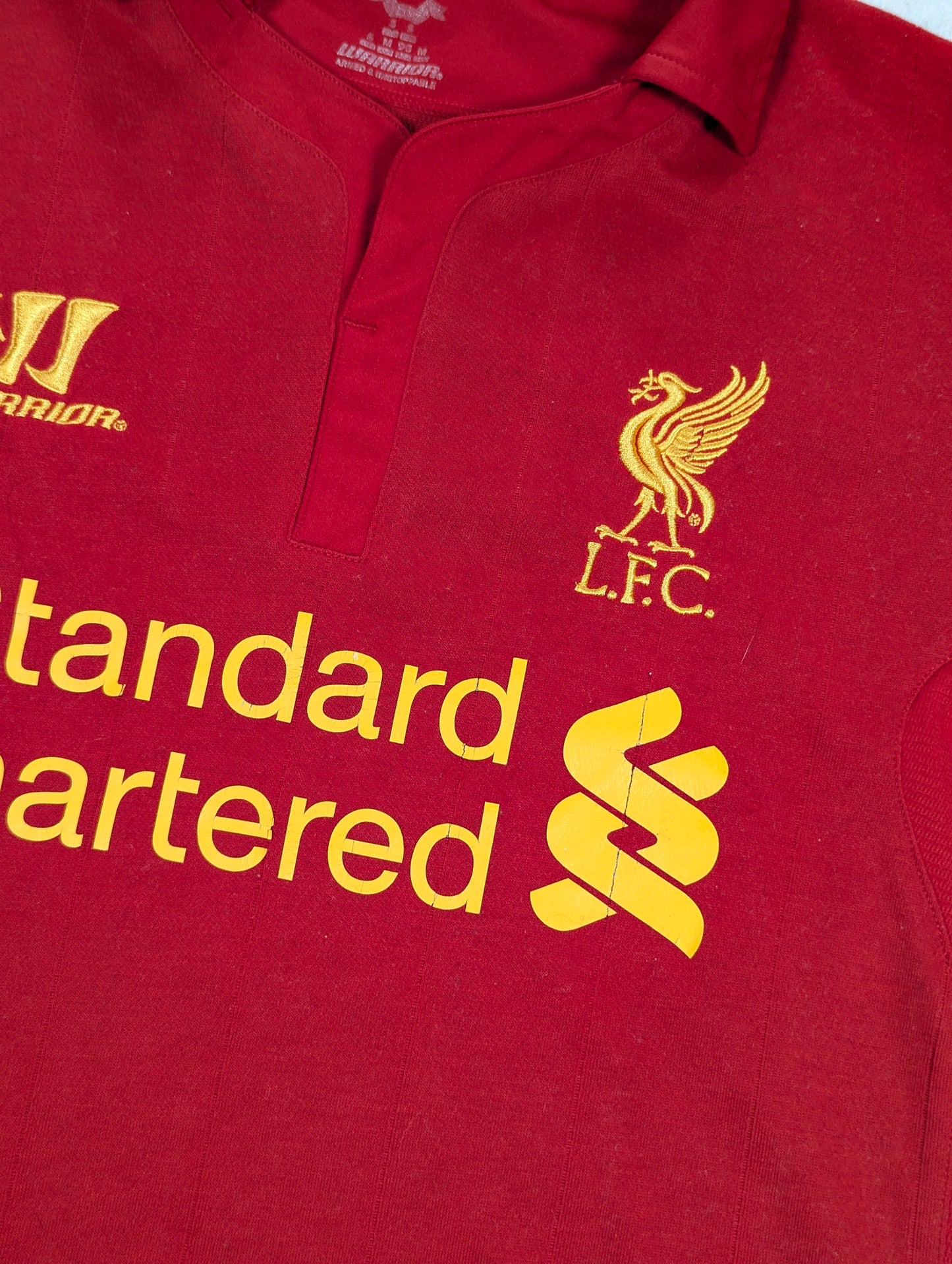 Liverpool Warrior Home Football Jersey 2012 (S) [Very Good]