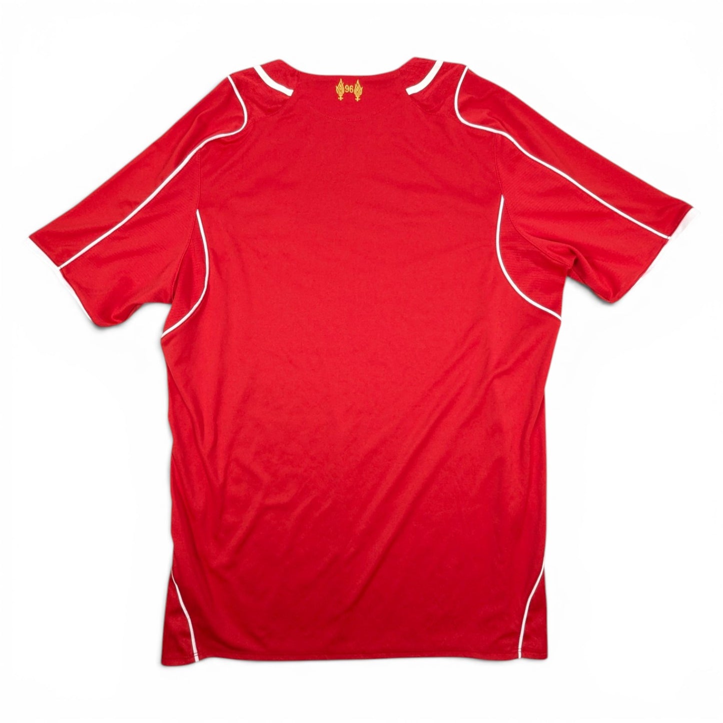 Liverpool Warrior Home Football Jersey 2014 (M) [Good]