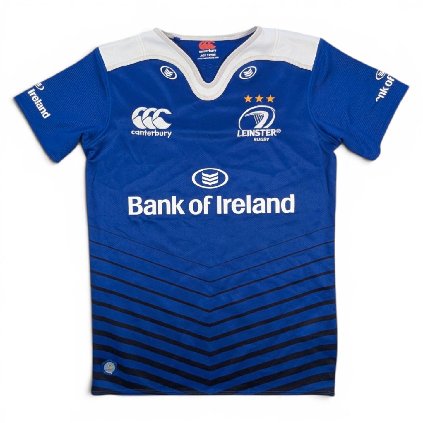 Leinster Canterbury Home Rugby Jersey 2015 (12 Years) [Fair]